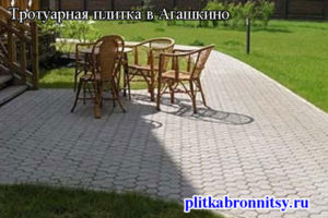 Тротуарная плитка соты: Агашкино, Раменский район, Московская область