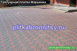 Укладка тротуарной плитки Клевер Краковский в Раменском районе